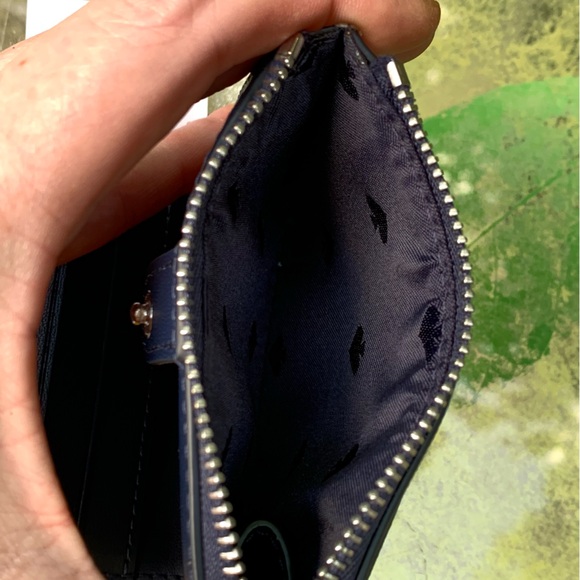 KATE SPADE Cameron Lemon Zest SMALL L-ZIP BIFOLD WALLET! I.D. Window Coord Set - Picture 5 of 7